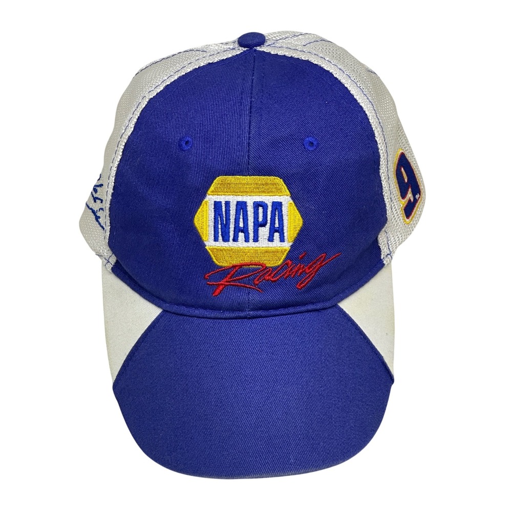 NAPA Racing Hat Blue White Chase Elliott Hendrick Motorsports NASCAR OSFM Mens